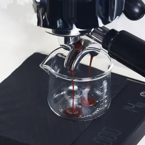 100ML/3.5 OZ Measuring Cup V Shape Mouth Glass Personalize Cup Multi-Purpose Espresso Cup Barista Baking Measuring Glass