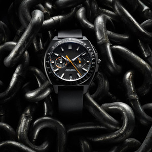 Montre chronographe élégante, sportive, de plein air, en titane, avec cadran Panda, verre saphir, mouvement à quartz - Product Image 6