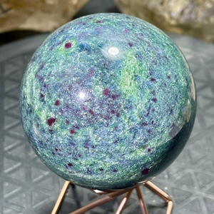 ลูกบอลคริสตัลทรงกลมทำจากทับทิมธรรมชาติ - Product Image 5