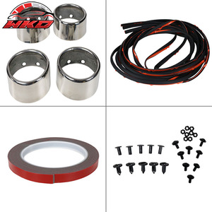 กันชนท้ายรถสำหรับ Hyundai Elantra Sonata Genesis Coupe 10-14 Oe Style อุปกรณ์ตกแต่งรถยนต์ - Product Image 6