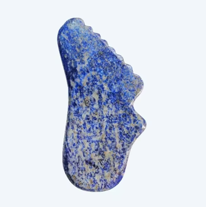 หยกสีฟ้าธรรมชาติ กัวซา ลาพิส ลาซูลี ผลิตภัณฑ์นวดหน้า - Product Image 1