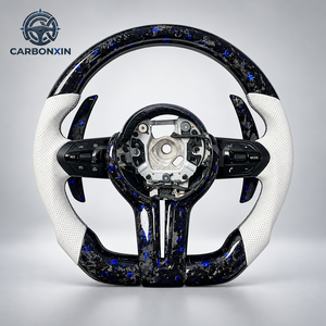 Volante de Fibra de Carbono Forjado Personalizado de Alta Calidad para BMW Serie F E90 E60 E46 E92 M3 E39 X5 E70 X6 E71 E82 E93 E36 E91 - Product Image 2
