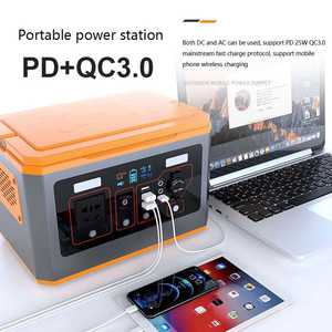 공장 가격 리튬 배터리 500와트 220V 110V 태양광 패널 충전 가능 휴대용 전원 스테이션 가정용 - Product Image 5