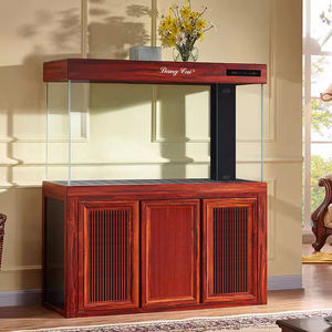 145 galones 550L Ultra Clear Glass Smart Aquarium Fish <span class=keywords><strong>Tank</strong></span> Factory Digital Aquarium Supplies con filtro de metal de peces artificiales - Product Image 3