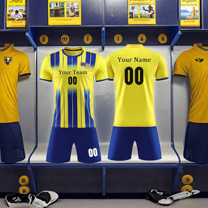 Bestsellers comfortabele jeugdvoetbaltruien en -shirts, stijlvol nieuw ontwerp zonder opdruk met Haïtiaans voetbaltenue - Product Image 1