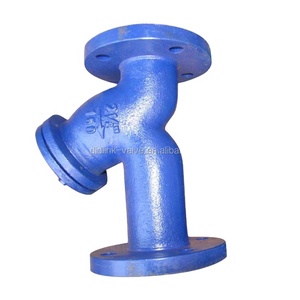 Filtre en ligne de type panier Duplex <span class=keywords><strong>Catalogue</strong></span> Y 304SS, filtre à eau à bride pour l'admission de liquide, manuel - Product Image 1