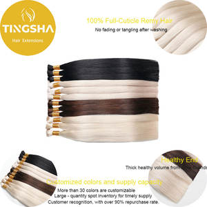 Extensions de Cheveux Slaves Remy de Qualité Supérieure - Fournisseurs d'Usine - Cheveux Naturels Russes Blonds en Vrac 100% à Cuticules Alignées - Product Image 5
