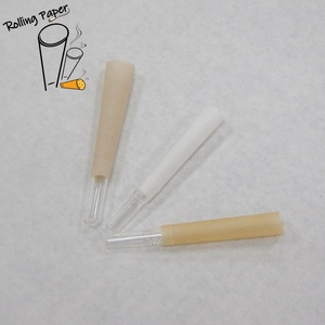 Cinta de Papel en Forma de Cono para Fumar de 60 mm Personalizada, Boquilla de Vidrio en Forma de Cono de 25 mm para una Buena Experiencia de Fumado - Product Image 2