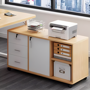 Classeurs en <span class=keywords><strong>bois</strong></span> pour bureau Grandes armoires de rangement pour salon - Product Image 1