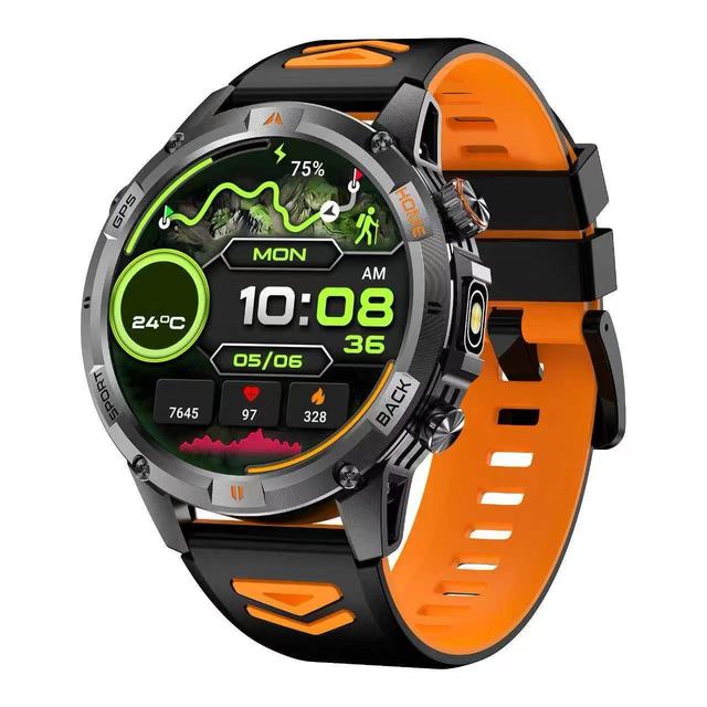 YK15 IP68 Waterproof Fitness Smart Watch with IPS Display Health Monitor Long Battery Life Answer Calls Compass Wearable Devices