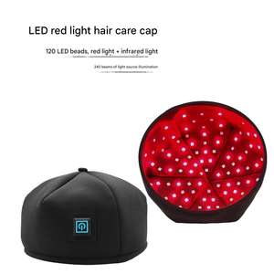 Nouvel Arrivage Casque LED Portable 660nm 830nm pour Thérapie par Lumière Rouge et Infrarouge, Rechargeable USB avec Batterie au Lithium pour Traitement de la Tête - Product Image 4