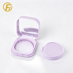 Boîte vide à quatre côtés avec couvercle à clipser et coussin d'air, pour emballage de correcteur et crème CC faits <span class=keywords><strong>maison</strong></span>, avec compartiments - Product Image 3