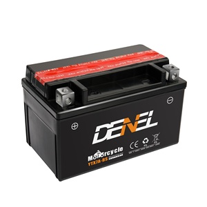 Batterie Denel YTX7A-BS Nouvelle Technologie Batterie <span class=keywords><strong>Ytx</strong></span> <span class=keywords><strong>7</strong></span> 12v7ah Moto Vélo 12v Batterie de Moto pour Yamaha Ybr 125 - Product Image 3