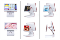 Caisse enregistreuse de restaurant tout-en-un avec écran tactile de 15/15 pouces pour Windows/Android FY Series