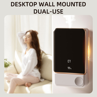 Diffuseur d'huiles essentielles portable en plastique OEM ODM, alimenté par batterie 1800 mAh, diffuseur d'aromathérapie sans eau