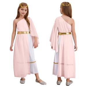Disfraz de Princesa Griega Antigua para Niñas de 6 a 16 Años, Vestido Fluido para Cosplay, Fiestas Temáticas y Actuaciones Escénicas - Product Image 4