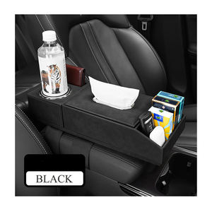 Boîte de rangement pour accoudoir de voiture avec porte-gobelet couvercle de boîte de console d'accoudoir universel - Product Image 1
