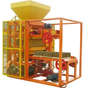 QT4-26A Most Profitable Business Polystyrene Concrete Block Machine Interlocking Brick Making Machine