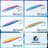 MISTER LURE 23g 49g Cuillère de pêche en métal 60g Jig de pêche en acier inoxydable pour la pêche au maquereau