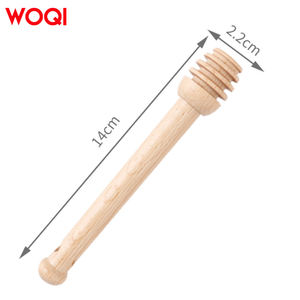 WOQI 2025 – Nouvelle Conception de Bâtonnets Mélangeurs Personnalisés en Bambou avec Long Manche pour Thé et Bois d'<span class=keywords><strong>Olivier</strong></span> - Product Image 3