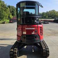 Modèle 2024 Mini-pelles Yanmar VIO35 d'occasion, origine Japon, Vio35-6 35-6A 35-6B 3,5 tonnes 3 tonnes, d'occasion, haute performance