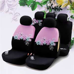 ผ้าคลุมเบาะรถยนต์ปักลายดอกไม้สำหรับผู้หญิง,สำหรับ <span class=keywords><strong>Mazda</strong></span> <span class=keywords><strong>6</strong></span>สำหรับ Vaz 2110 Opel Astra Renault สำหรับปี2001 Chevy - Product Image 2