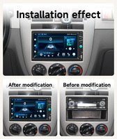 BQCC 2Din 7 "Android Car Player Octa Core Radio Ventilador de refrigeración Carplay GPS DSP WIFI 4G Autoradio Monitor de coche para coche universal