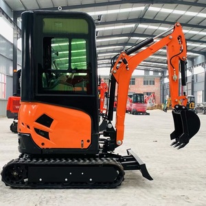 TOHO 1,8 Ton Mini Excavadora sobre orugas Sistema operativo piloto hidráulico completo Motor Changchai Bomba hidráulica Huade 1 año limitado - Product Image 1