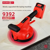 Machine de nivellement de carreaux à ventouse alimentée par batterie Shijing 9392, outil haute puissance pour la pose de carreaux de sol et de mur, carrelage vibrant