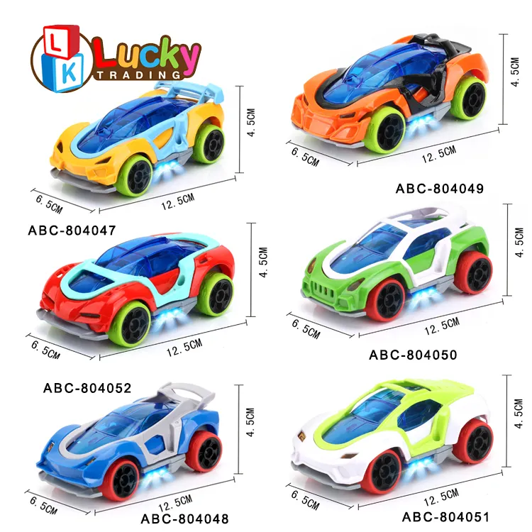 Shell Change Racing Car 1:32 Pull Back Car Diy Assembly Racing Car With Sound And Light For Building Kits