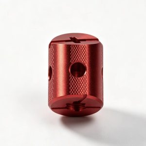 Bouton de réglage CNC pour brocheuse, en alliage d'aluminium 6061, utilisé pour verrouiller le positionnement des instruments et équipements. - Product Image 1