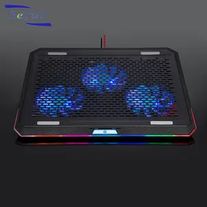 고품질 최고의 가격 RGB led 노트북 냉각 패드 쿨러