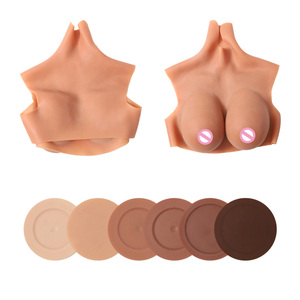 Prótesis de Seno de <span class=keywords><strong>Silicona</strong></span> Completa para Sobrevivientes de Cáncer de Mama, Prótesis de Pecho Realista para Recuperación de Mastectomía y Crossdressing - Product Image 6