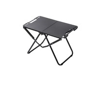 Table pliante portable carrée moderne IGT en fer, légère, multifonctionnelle, pour l'extérieur, le camping, le pique-nique, le thé, installation en une seconde