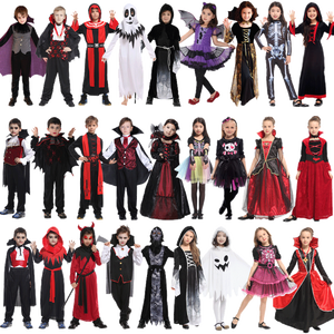 <span class=keywords><strong>Costume</strong></span> <span class=keywords><strong>da</strong></span> vampiro all'ingrosso <span class=keywords><strong>per</strong></span> bambini e bambine, abito gotico <span class=keywords><strong>per</strong></span> cosplay di Halloween, set completo, vestiti <span class=keywords><strong>per</strong></span> feste in maschera <span class=keywords><strong>per</strong></span> bambini - Product Image 5
