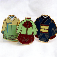 Cadeaux en métal personnalisés, épingles à revers en émail dur mignonnes sur le thème de l'anime, épingles dorées, broches souvenirs, épingles en émail dur