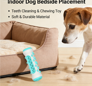 卸売エコフレンドリーで可愛い丈夫なTPR+ナイロン製カスタムペット犬用歯ブラシスティック（ロープ付き） - Product Image 4