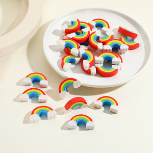 Gommes en caoutchouc miniatures à motif arc-en-ciel, mignonnes et pratiques, articles de papeterie parfaits pour les récompenses scolaires, vente en gros à prix abordable - Product Image 3