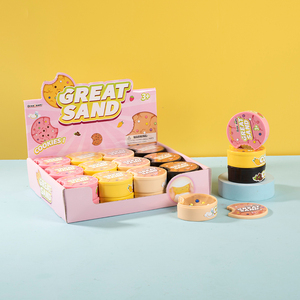 New Trend DIY Soft Great Sand Cookie Theme Sensory Toy Education Art Play <b>Kits</b> Modeling Magic Sand Beads Accessories - Product Image 2