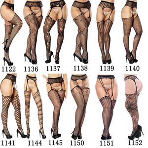 Européen Américain Original Jacquard Jarretelles Été Anti-Dérapant Résille Bas Sexy Collants Tentation Collants - Product Image 3