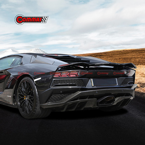 Difusor Trasero de Fibra de Carbono Estilo OEM para Lamborghini Aventador LP740, Labio de Parachoques Trasero, Piezas de Auto - Product Image 4