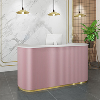 Offre Spéciale De Luxe Boutique de Vêtements De Table de Trésorerie Enregistreuse Détail En Bois Bureau De La Caisse Contre Magasin Boutique Comptoirs de Caisse