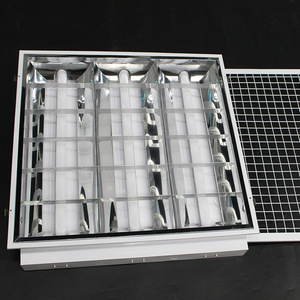 Modern Embedded Ceiling <b>Grille</b> Light LED with Steel Wire <b>Mesh</b> Cover and Iron Housing for Industrial Workshop - Product Image 6
