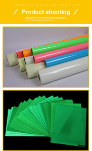 Tira de Vinilo Reflectante de PVC que Brilla en la Oscuridad, Diseños Prismáticos Únicos, Lámina Reflectante Personalizable Autoadhesiva - Product Image 5