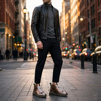 Vente en gros de baskets décontractées à tige haute, semelle épaisse, style vintage streetwear, ODM OEM, marque privée, chaussures personnalisées pour les marques de mode