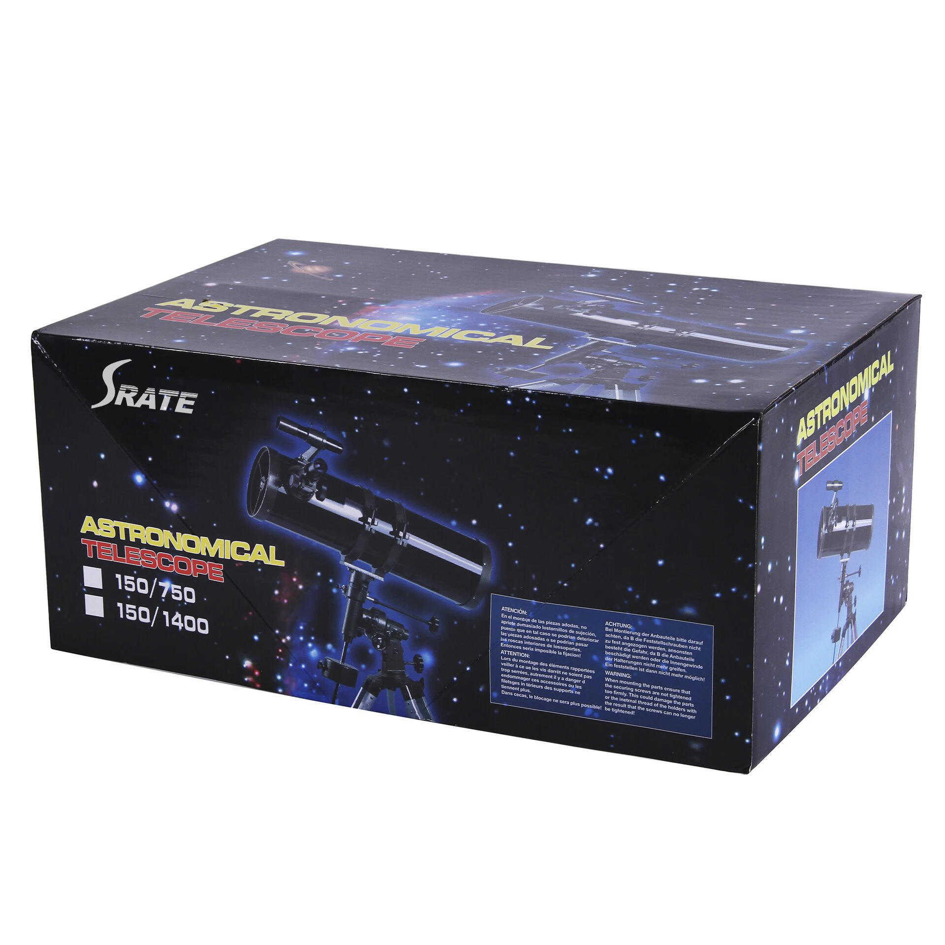 SRATE  Professional  large-aperture  750150EQ  Reflectors for telescopes