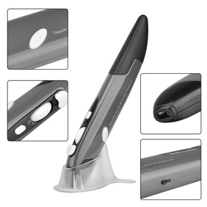 Nhà Máy Cung Cấp Trực Tiếp Mini Xách Tay 2.4G Không Dây <span class=keywords><strong>USB</strong></span> LED Backlit Chuột Bút Cá Tính Sáng Tạo Mới Dọc Pin Chuột - Product Image 3