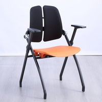 Personnalisation des couleurs de style moderne avec accoudoirs Chaise pliante pour la bibliothèque Chaise de formation