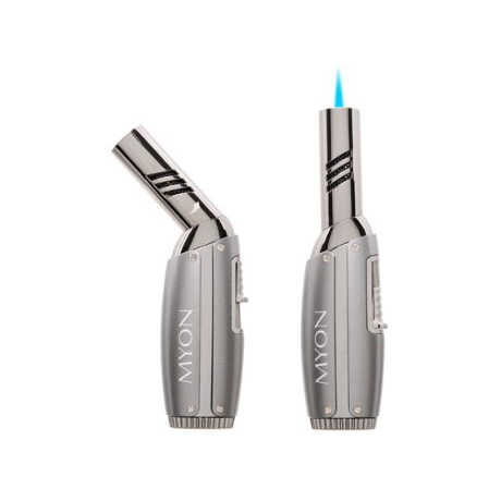 MY-Modern Racing E Rotate Jet Lighter Logo-Packed Modern & Classic Style for Smoking & BBQ Features a Durable Flame
