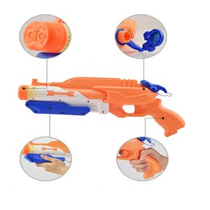 Pistola de Agua hasta 10 Metros de Distancia <span class=keywords><strong>Super</strong></span> Pistola de Agua 1.2L Tanque de Doble Potencia de Juguete al Aire Libre de Luc - Product Image 6